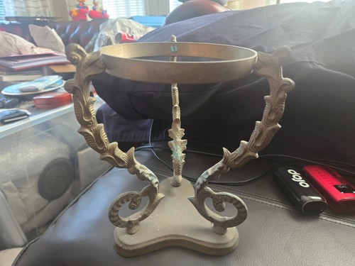 Brass display stand - brass, stand/plant