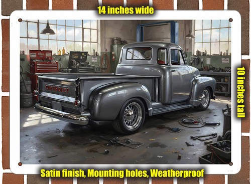 Metal sign 1952 chevrolet - -,