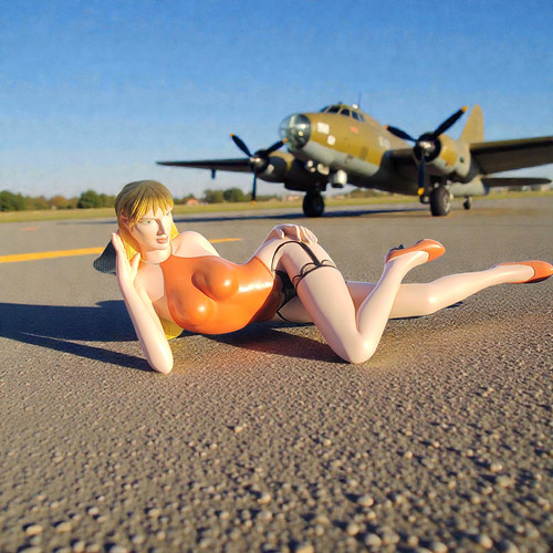 Reclining resin female - reclining,