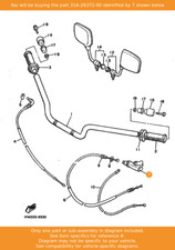 YAMAHA Cover, Handle Lever 1