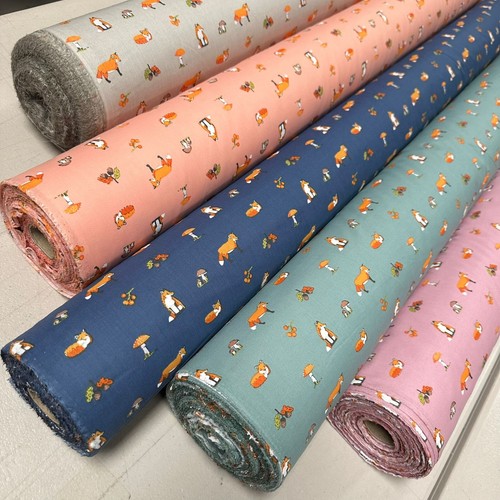 Polycotton woodland animal fox - polycotton,