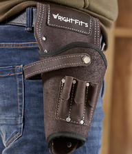Leather Drill Holster Tool Belt Pouch For Builders Carpenters Gardeners workers