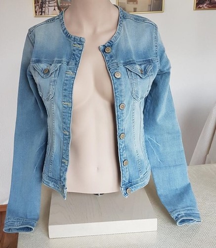 Denim jacket modern clockhouse - denim,