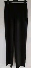 PLANET ladies smart dark brown trousers size 8