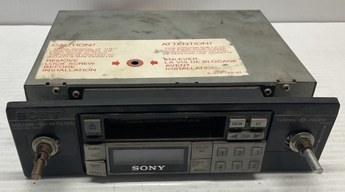 Rare 1985 vintage car radio - 1985,