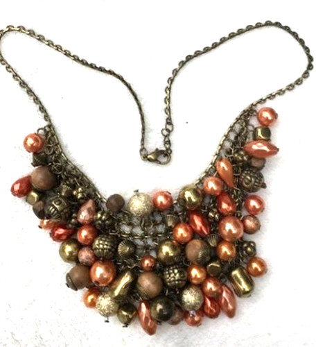 Jaeger bib statement - jaeger, necklace