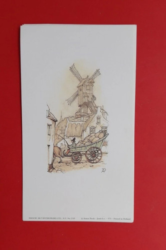 Windmill decoupage mini - decoupage,