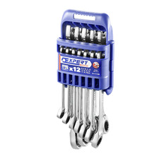 Expert by Facom E111106 12 Piece Ratchet Spanner Wrench Set 8-19mm