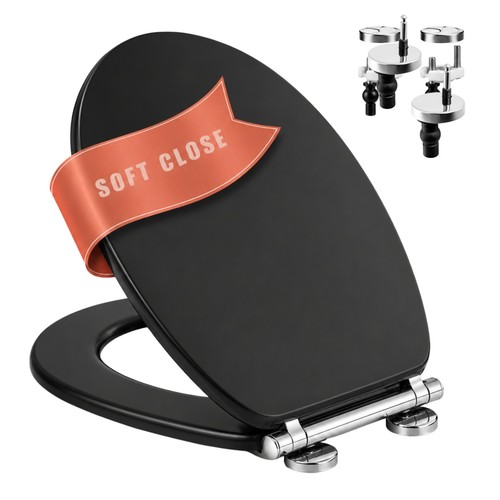 Black soft close - black,