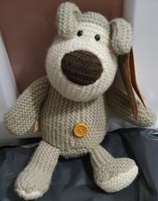 ?Boofle Bear 10 Knitted Plush with Tags Teddy Bear Soft Toy?