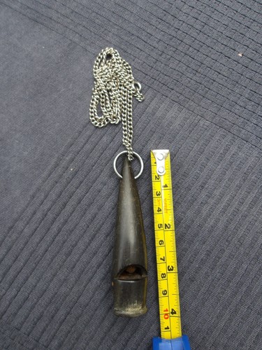 Vintage buffalo horn whistle - vintage,