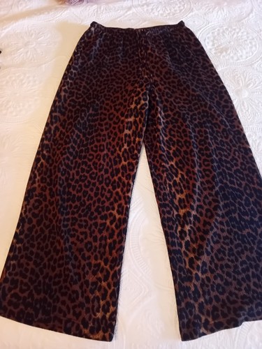 Crinkle fabric trousers size - fabric,
