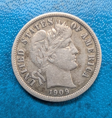 1909 usa barber silver - usa,