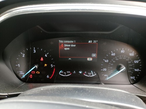 Ford focus active - active, speedometer