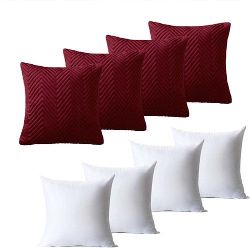 Throw pillow covers and - throw,