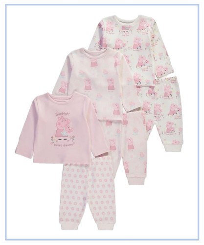 Baby girls peppa - baby, pyjamas