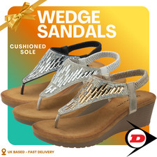 Dunlop Women’s Wedge Sandals