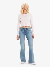 Ladies Levi's Y2K 559 Marissa Square Cut Bootcut/flare Jeans Waist 28" Leg 32"