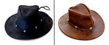 NEW Unisex Western Leather