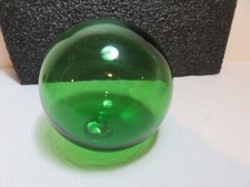 Vintage green glass fishermans