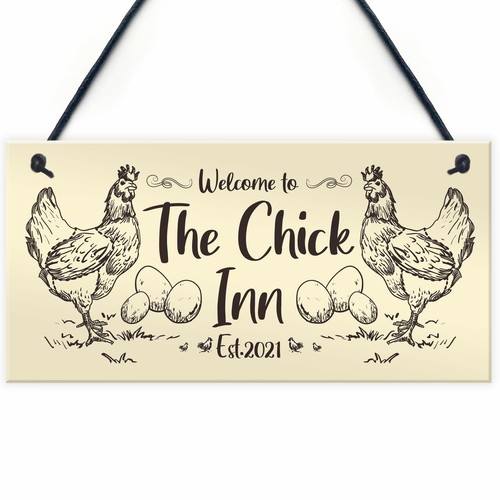 Funny chicken sign - funny,