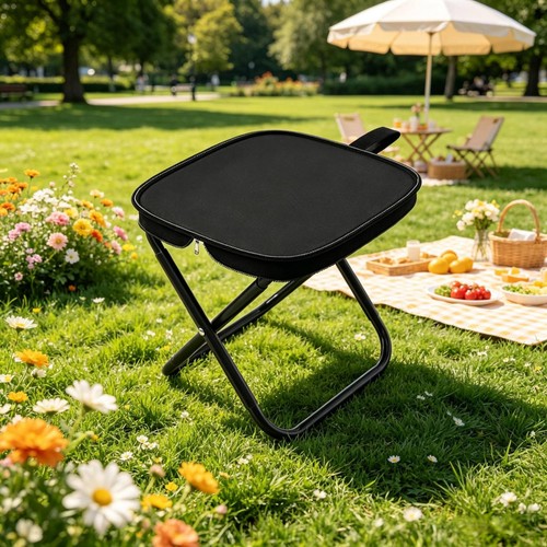 Handbag folding stool - stool, foldable