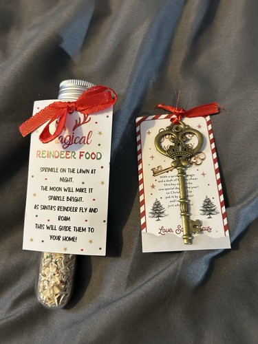 Reindeer food and santa - food,