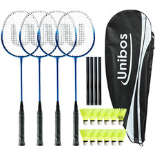 Badminton Set of 4 for Outdoor Backyard Games