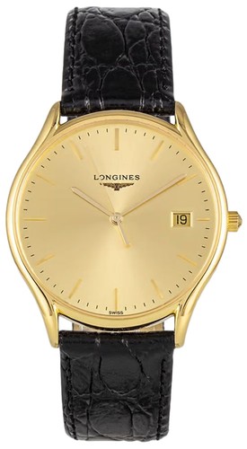 Longines lyre yellow gold pvd - yellow,