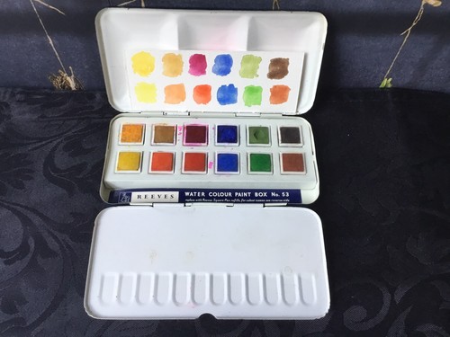 Reeves water colour paintbox - colour,