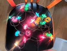 Vintage Christmas Tree String Lights Fairy Lights x 20 Working