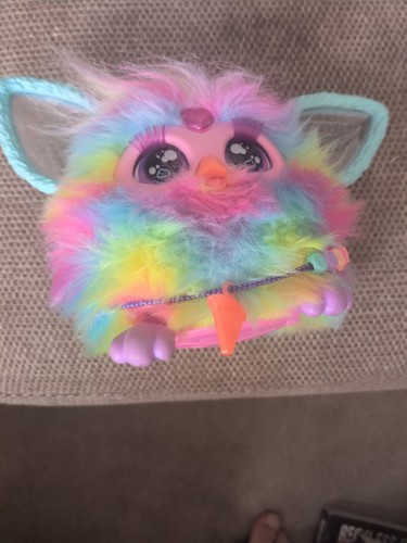 Furby rainbow tie dye - furby,