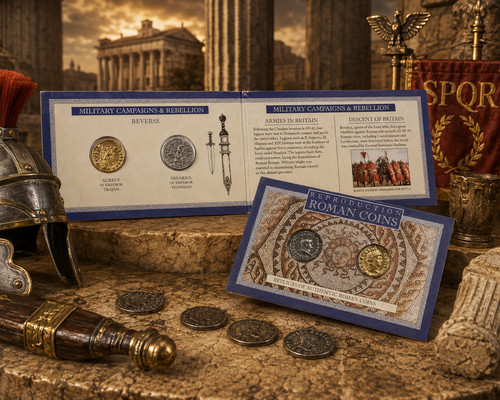 Roman coin set - roman,