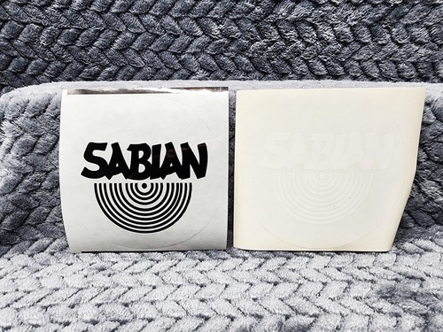 Sabian cymbals logo sticker - sabian,