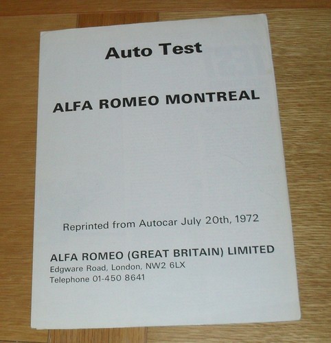 Alfa romeo montreal - alfa,