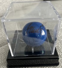 Steve Davis Signed Blue