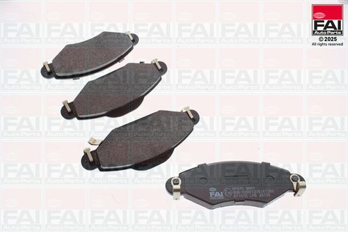 Fai front brake pad - brake, set