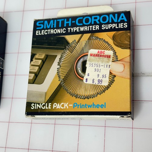 Vtg smith corona - smith, printwheel