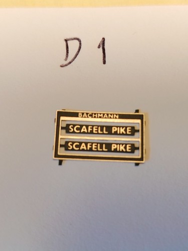Bachmann class nameplates - bachmann,