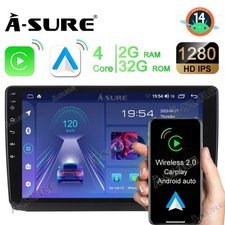 For Vauxhall VIVARO A 2001-2009 2+32G Android 14 Head Unit GPS Sat Nav FM Radio