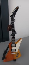 Slash. Gibson.Korina Explorer. Natural Finish. Minature Guitar.