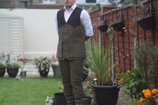 Milano Country Man tweed  Waistcoat,Cap, Breeks Shooting, Hunting