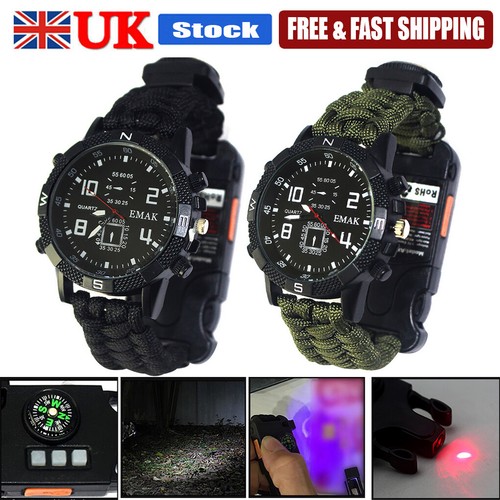 Survival watch led light - watch,
