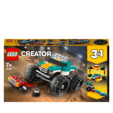 LEGO Creator 3in1 Monster Truck (31101) Hot Rod Drag Racer Pick Up Car