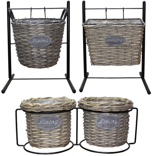 Wicker woven rattan plant - wicker,