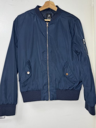 Primark navy bomber jacket