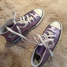 Converse Lilac Worn Once 