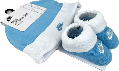 Nike baby blue white ankle - baby,