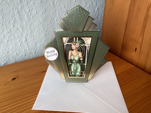 Handmade birthday card art - handmade,