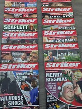 comics job lot - 12 Striker